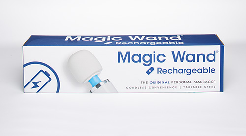 chày rung magic wand rechargeable trong hộp